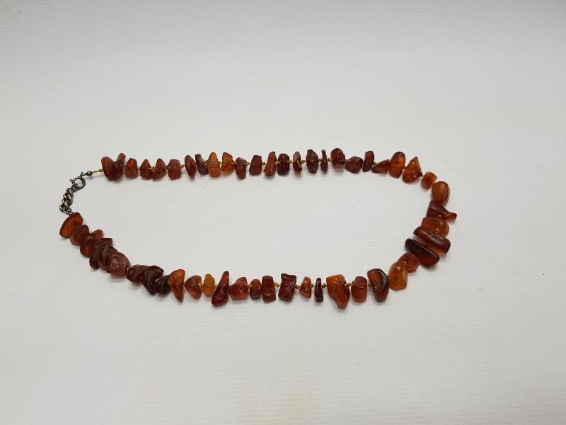 DAMLA KEHRİBAR KOLYE GERDANLIK 