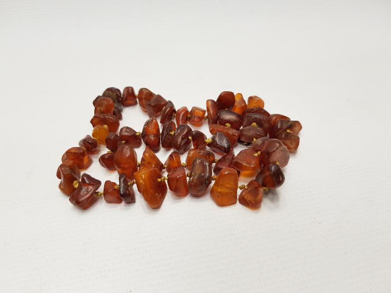 DAMLA KEHRİBAR KOLYE GERDANLIK 