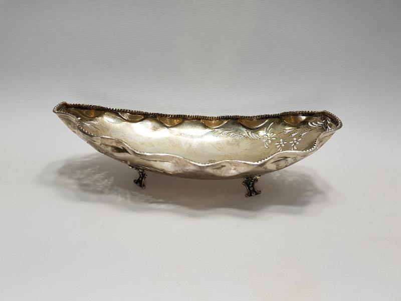 GONDOL FORMLU GÜMÜŞ ŞEKERLİK 