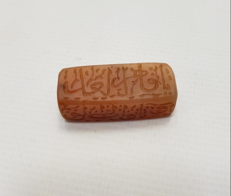 OSMANLI DÖNEMİ DÖRT TARAFI YAZILI AKİK MÜHÜR