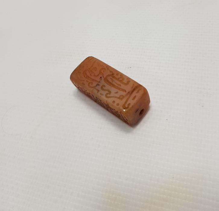 OSMANLI DÖNEMİ DÖRT TARAFI YAZILI AKİK MÜHÜR