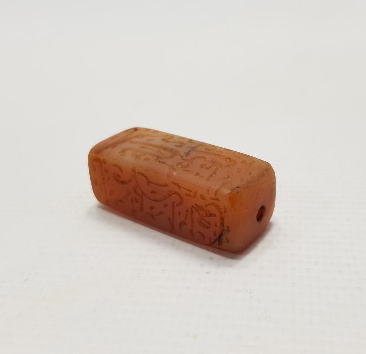 OSMANLI DÖNEMİ DÖRT TARAFI YAZILI AKİK MÜHÜR