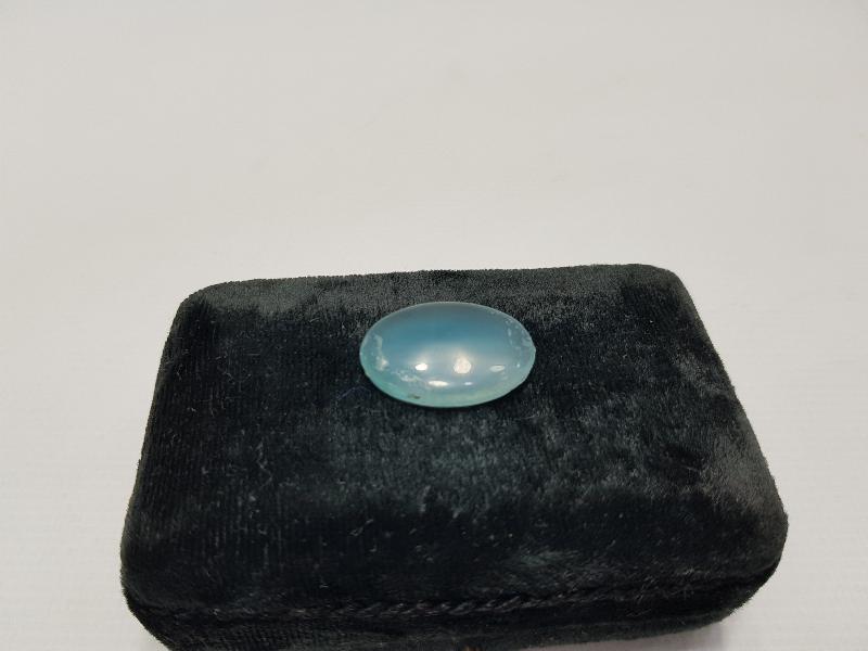 OSMANLI DÖNEMİ İRAN İŞİ ÜZERİ YAZILI MAVİ YÜZÜK TAŞI 