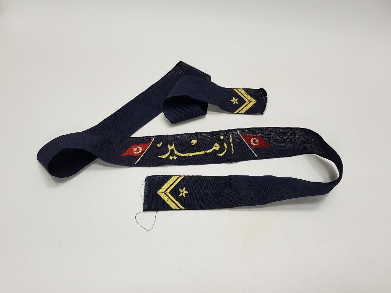 ÜZERİNDE OSMANLICA İZMİR YAZILI 9 EYLÜL 1922 İZMİR'İN KURTULUŞ BANDAJI