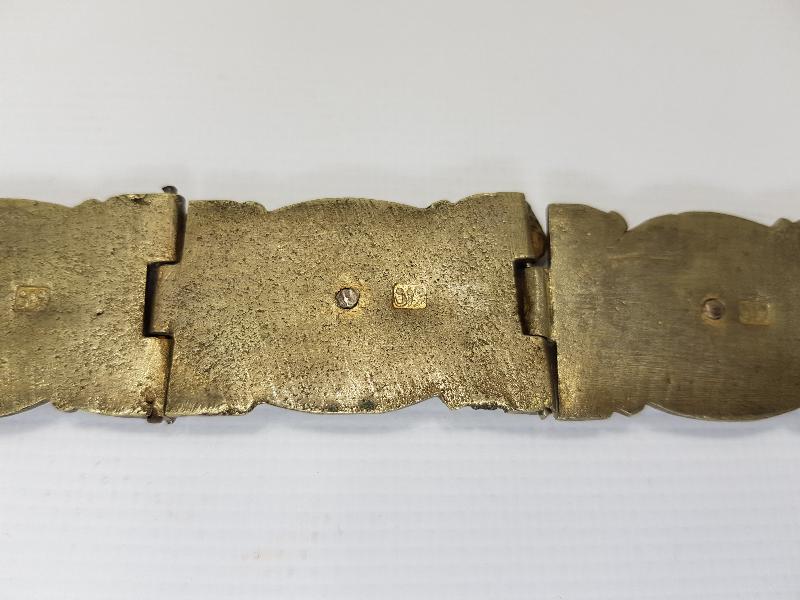 OSMANLICA VAN DAMGALI ERMENİ İŞİ GÜMÜŞ KEMER