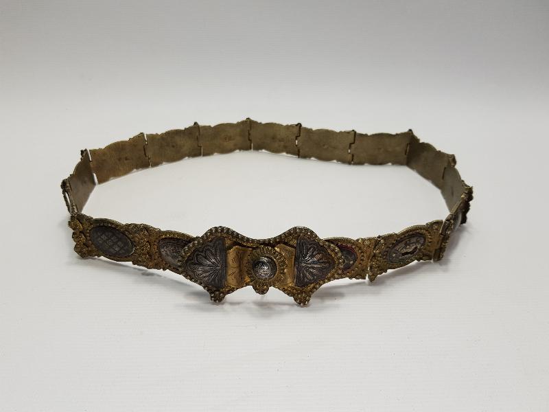 OSMANLICA VAN DAMGALI ERMENİ İŞİ GÜMÜŞ KEMER