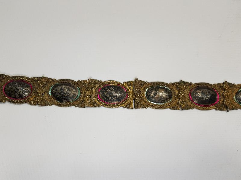 OSMANLICA VAN DAMGALI ERMENİ İŞİ GÜMÜŞ KEMER