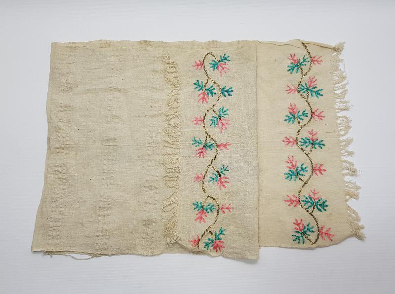 TEL KIRMA VE İP İŞLEMELİ HAVLU 