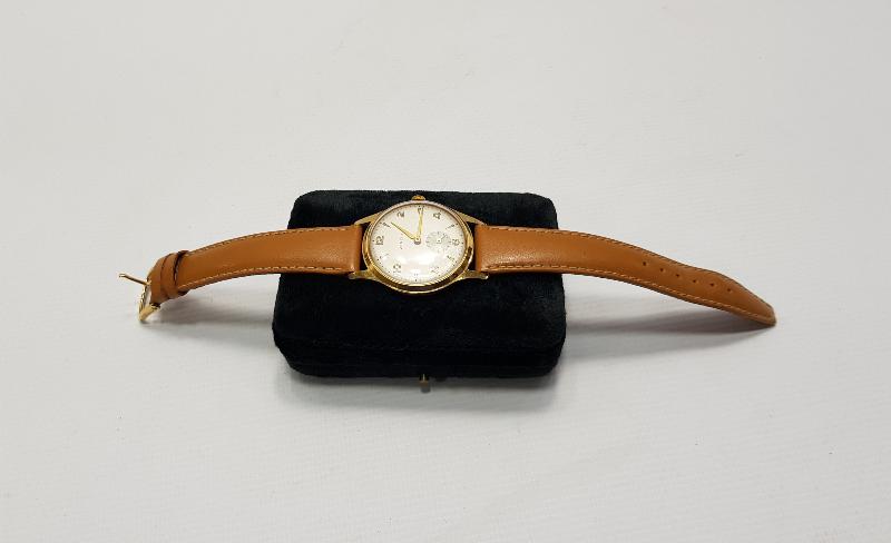 ALTIN KAPLAMA ZENITH KOL SAATİ 