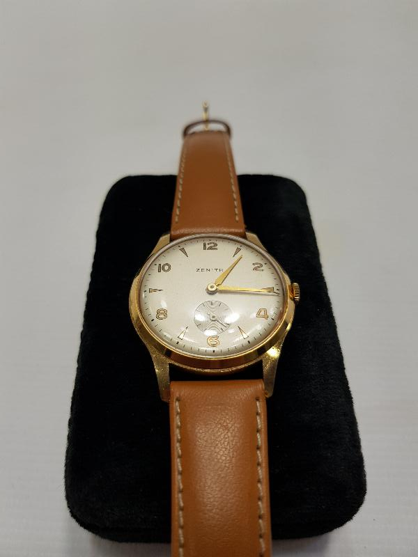 ALTIN KAPLAMA ZENITH KOL SAATİ 