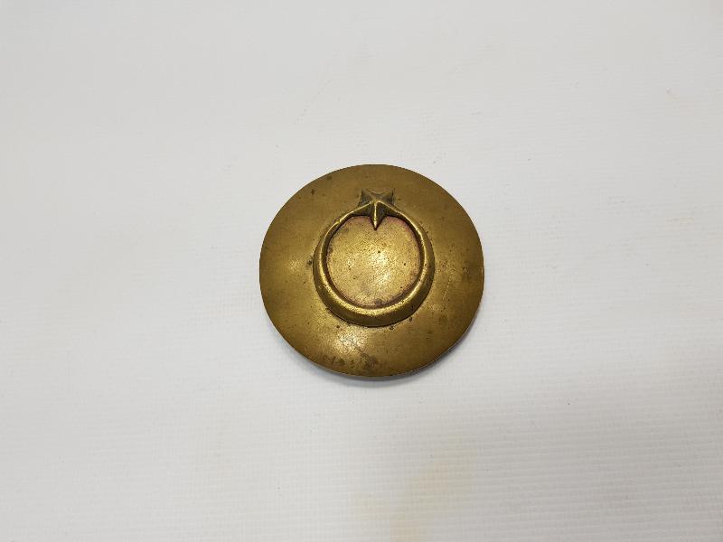 ÇANAKKALE SAVAŞI AY YILDIZLI OSMANLI SUBAY KEMER TOKASI 