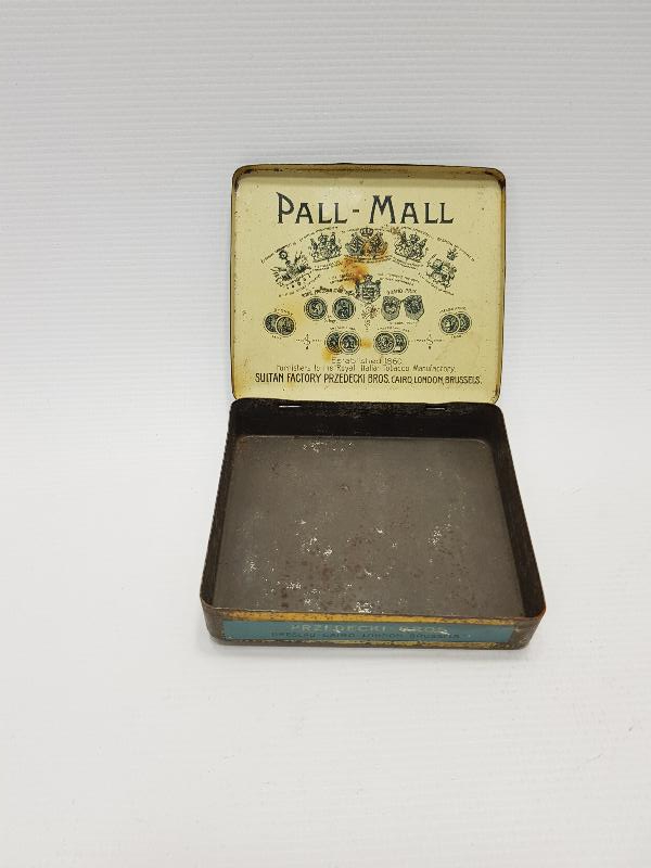 OSMANLI DEVLET ARMALI PALL-MALL SİGARA KUTUSU 