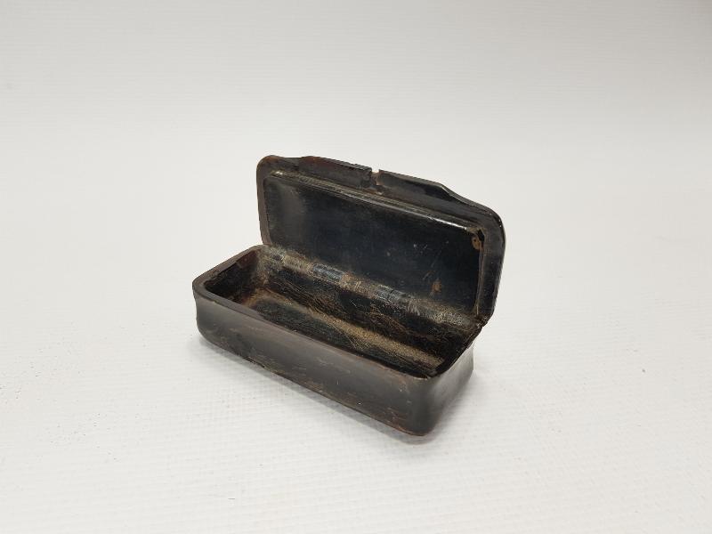 OSMANLI DÖNEMİ GERGEDAN BOYNUZU KUTU 