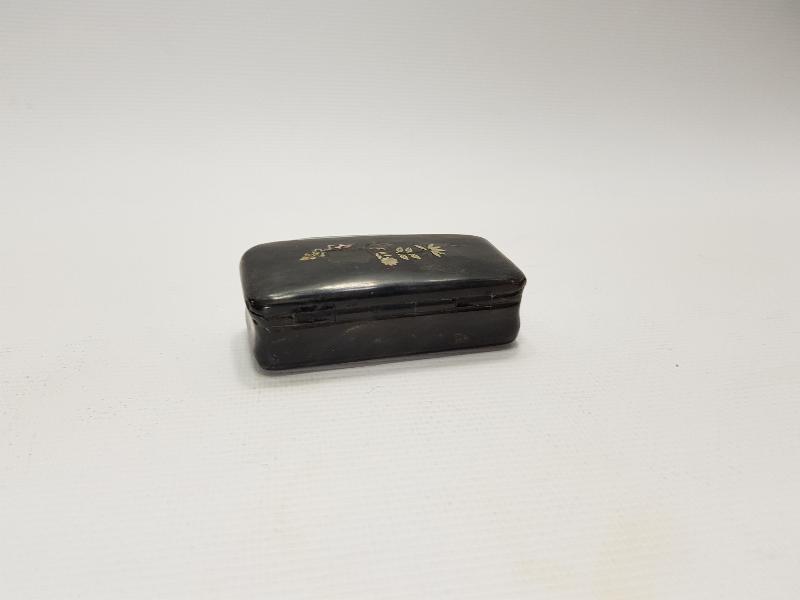 OSMANLI DÖNEMİ GERGEDAN BOYNUZU KUTU 