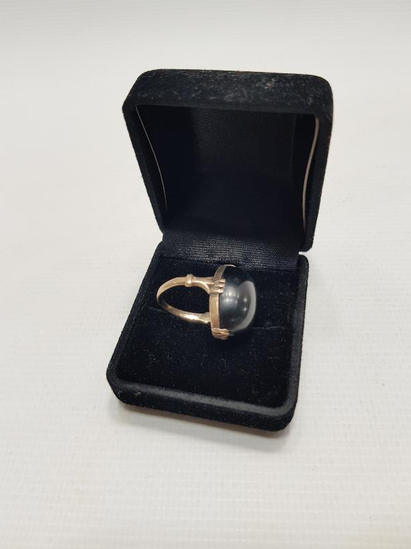 OSMANLI DÖNEMİ OLTU TAŞLI ALTIN YÜZÜK 