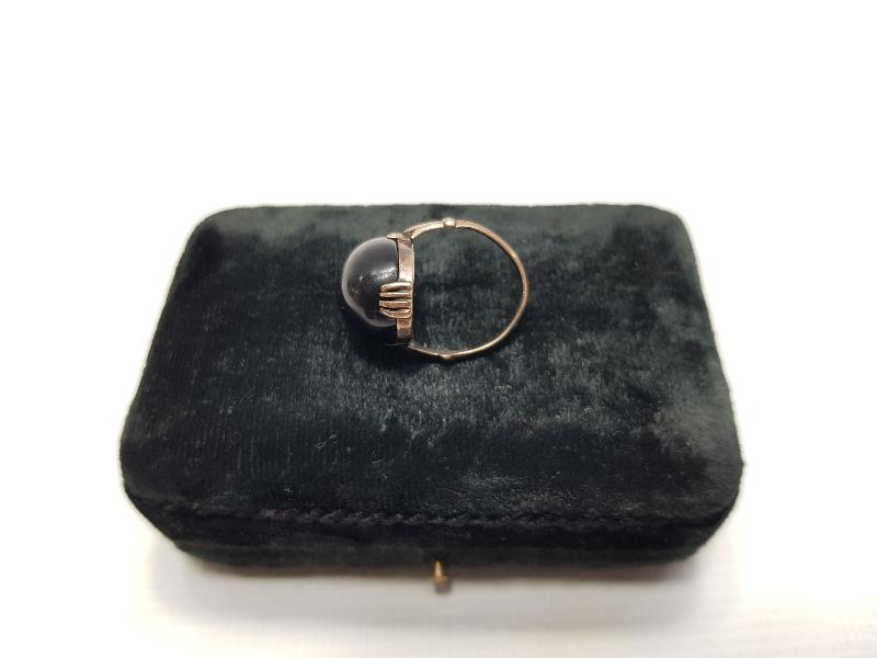 OSMANLI DÖNEMİ OLTU TAŞLI ALTIN YÜZÜK 