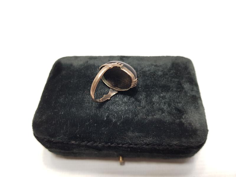 OSMANLI DÖNEMİ OLTU TAŞLI ALTIN YÜZÜK 