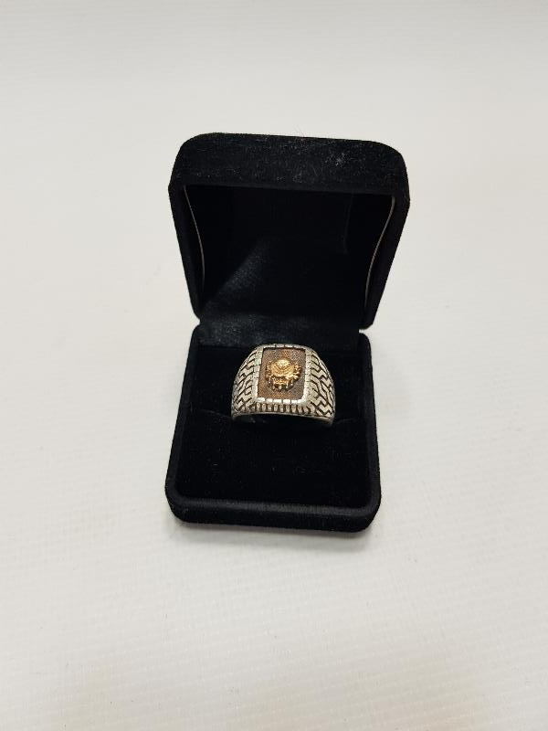 OSMANLI DEVLET ARMALI GÜMÜŞ ERKEK YÜZÜK 