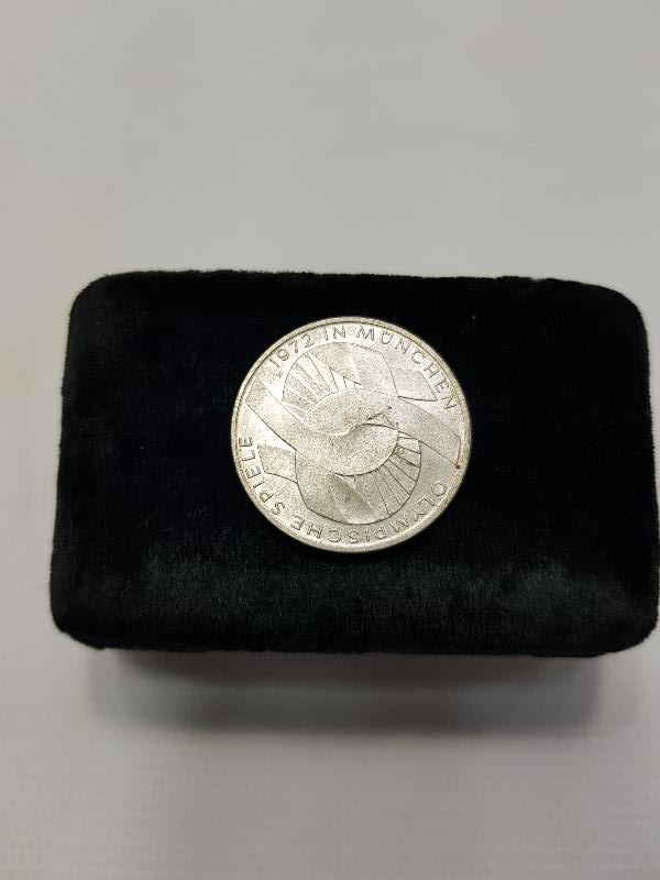 1972 BERLİN OLİMPİYATLARI HATIRA GÜMÜŞ PARA 10 MARK 