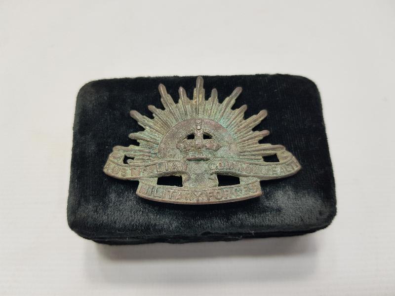 ÇANAKKALE SAVAŞI ANZAK ŞAPKA KOKARTI 