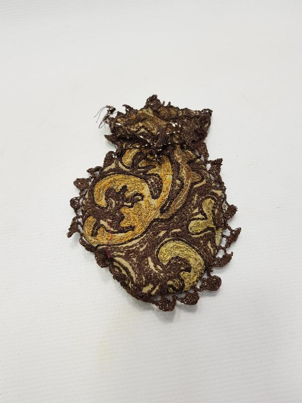 OSMANLI SUZENİ İŞÇİLİKLİ PARA KESESİ 