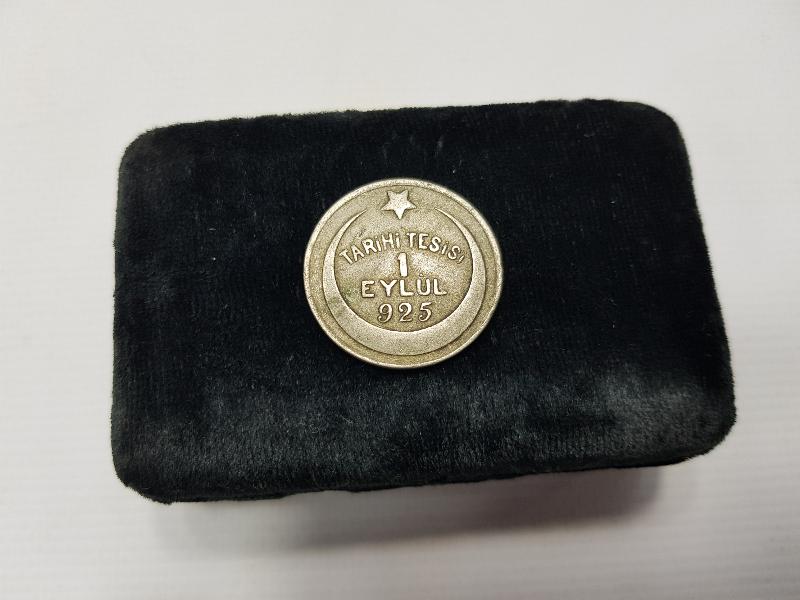 TARİHİ TESİSİ 1 EYLÜL 1925 A.M.K.Ş. 50 KURUŞ KREDİ FİŞİ JETON 