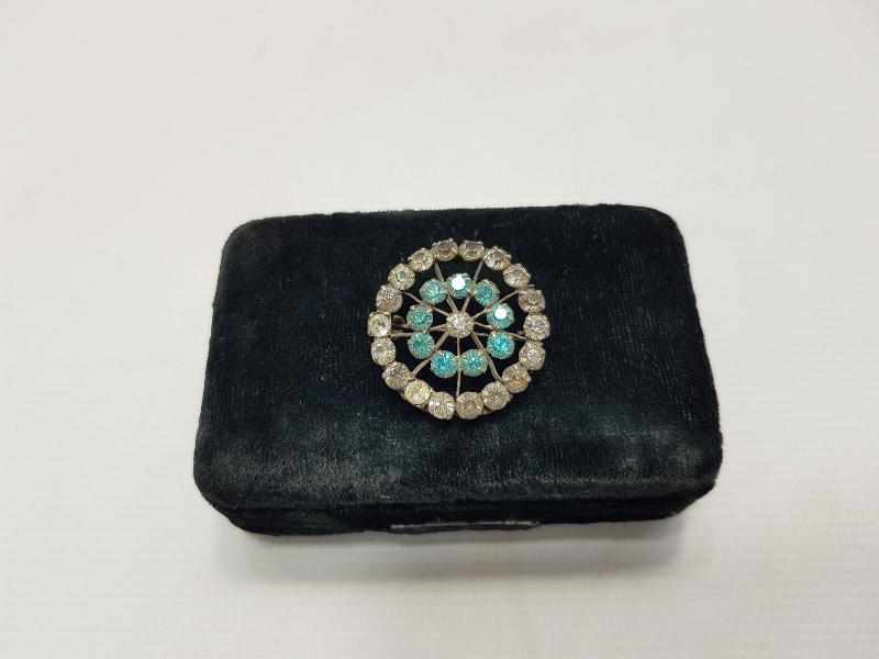 ZİRKON TAŞLI BROŞ 