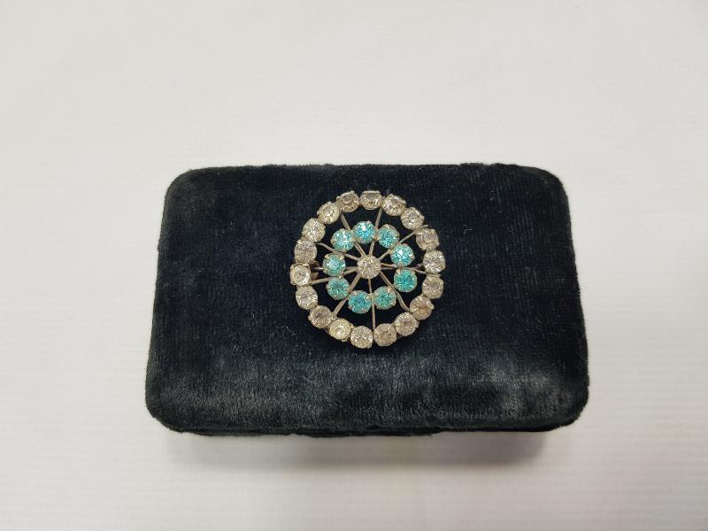 ZİRKON TAŞLI BROŞ 