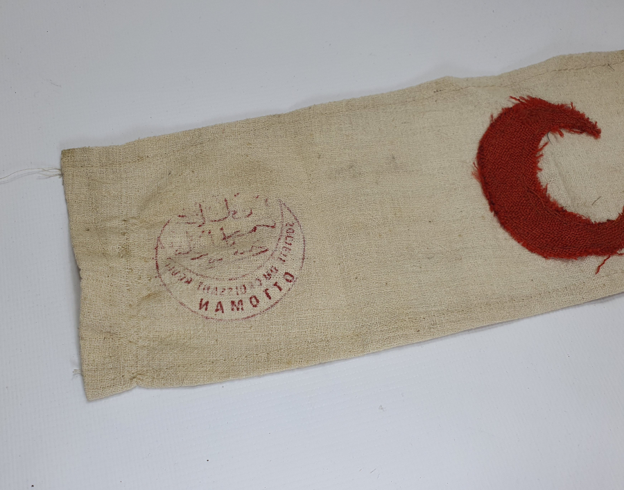 1. DÜNYA SAVAŞI ÜZERİ OSMANLICA YAZILI HİLALİ AHMER KOLLUK