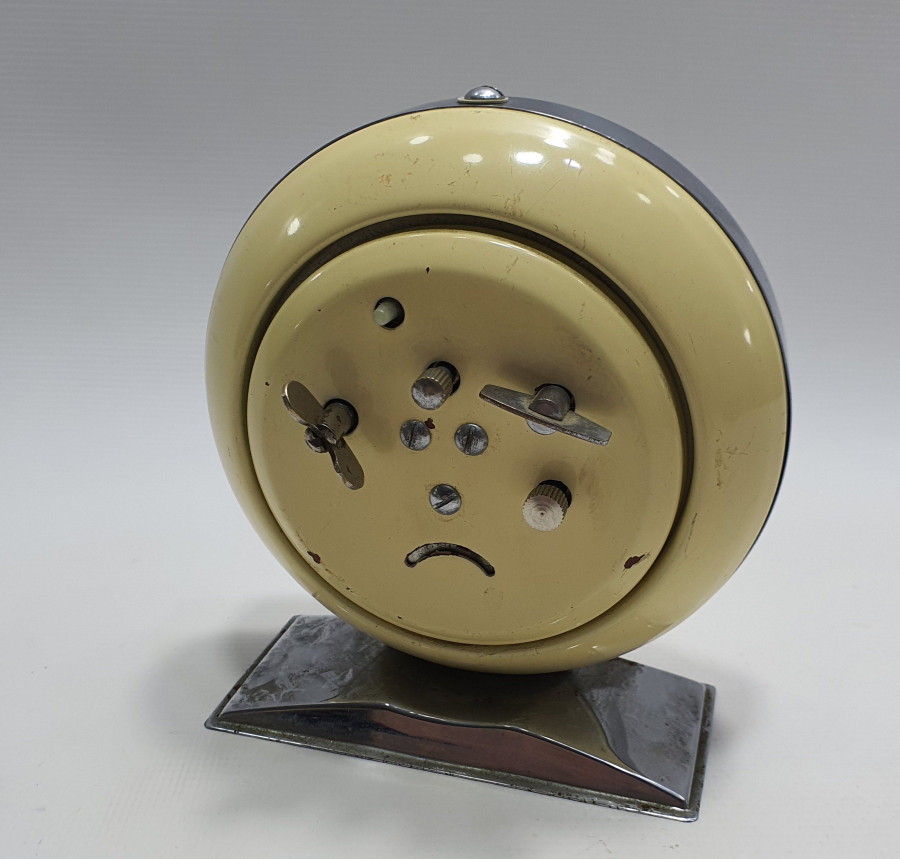 ANTİKA NOSTALJİK TAVUKLU VE CİVCİVLİ MASA SAATİ