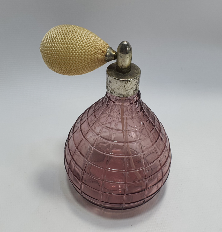 ANTİKA RENKLİ CAM PARFÜM ŞİŞESİ