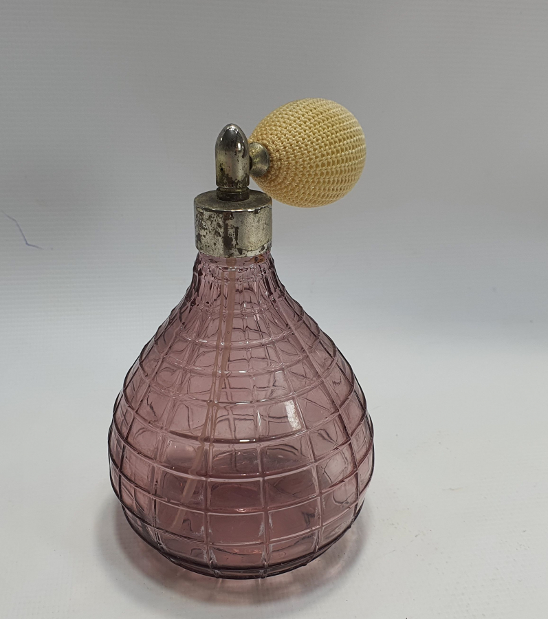 ANTİKA RENKLİ CAM PARFÜM ŞİŞESİ