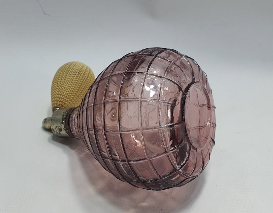 ANTİKA RENKLİ CAM PARFÜM ŞİŞESİ