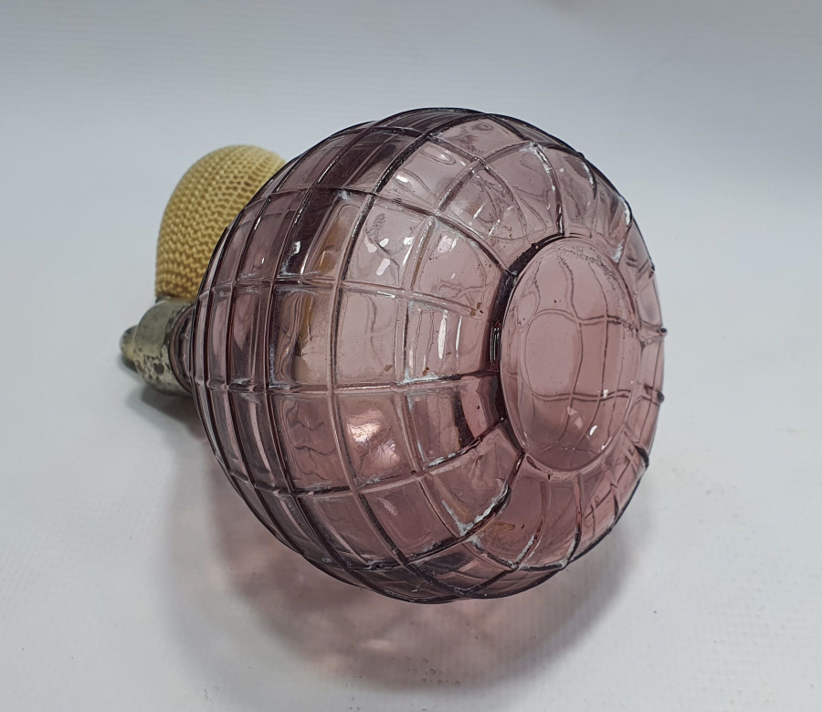 ANTİKA RENKLİ CAM PARFÜM ŞİŞESİ