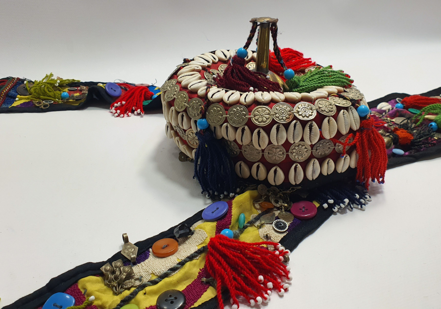 ANTİKA TÜRKMEN İŞİ BÜYÜK BOY TAM TAKIM GELİN BAŞLIĞI