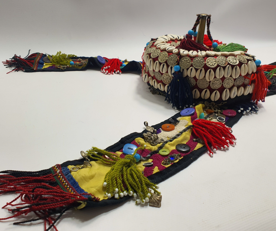 ANTİKA TÜRKMEN İŞİ BÜYÜK BOY TAM TAKIM GELİN BAŞLIĞI