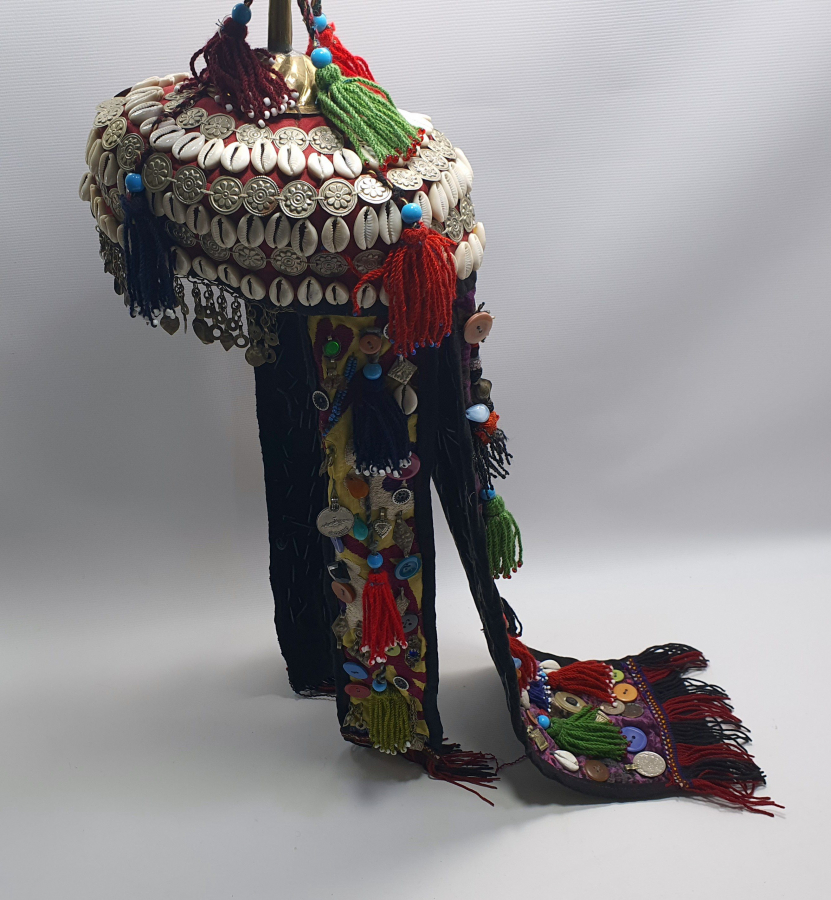 ANTİKA TÜRKMEN İŞİ BÜYÜK BOY TAM TAKIM GELİN BAŞLIĞI