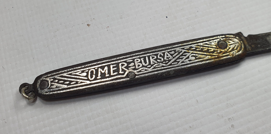 BURSALI ÖMER USTA YAPIMI GÜMÜŞ ÇAKMA İŞÇİLİKLİ CEP SAATİ ÇAKISI