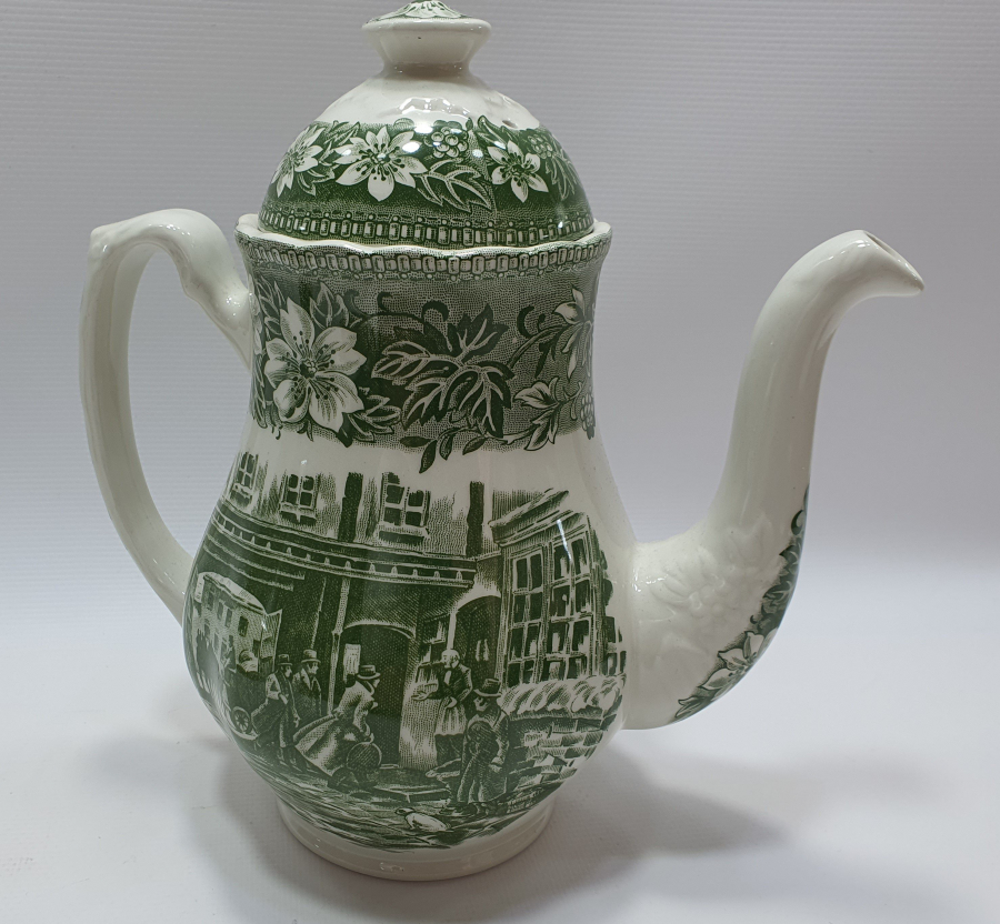 BÜYÜK BOY ANTİKA İNGİLİZ ÇAYDANLIK