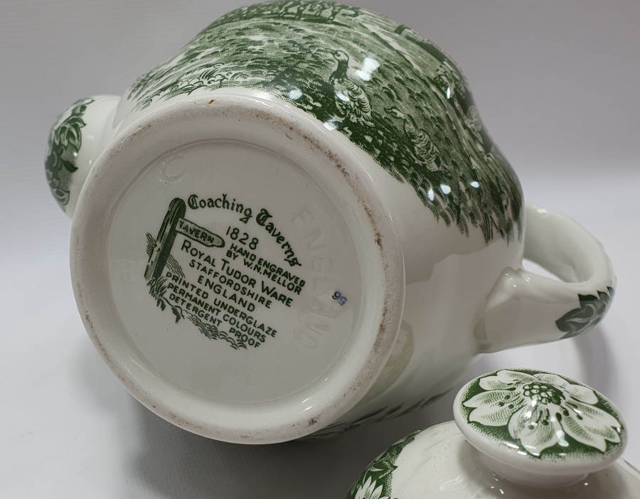 BÜYÜK BOY ANTİKA İNGİLİZ ÇAYDANLIK