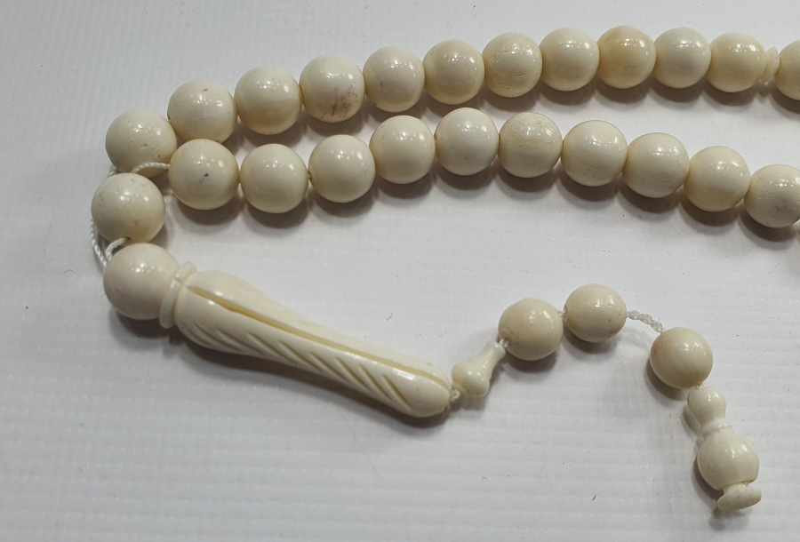 KEMİKTEN MAMUL USTA İŞİ TESBİH