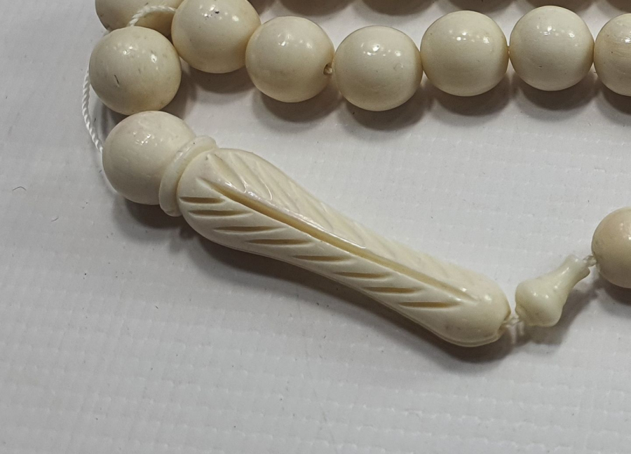 KEMİKTEN MAMUL USTA İŞİ TESBİH