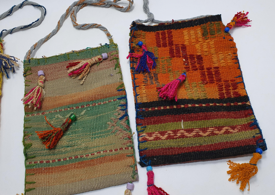 OSMANLI DÖNEMİ 3 ADET RUM İŞİ HEYBE