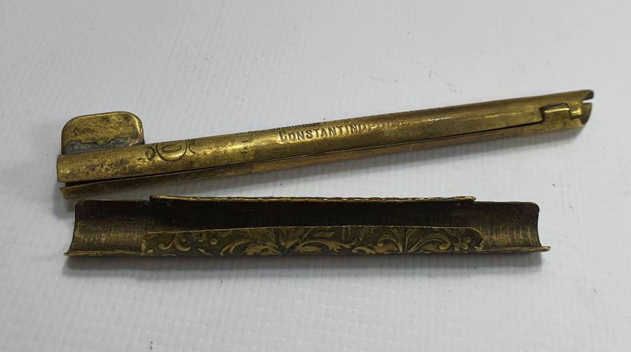 OSMANLI DÖNEMİ ÇOK NADİR  P. SMİRNOFF FRERES CONSTANTİNOPLE TÜTÜN SARMA MAKİNASI