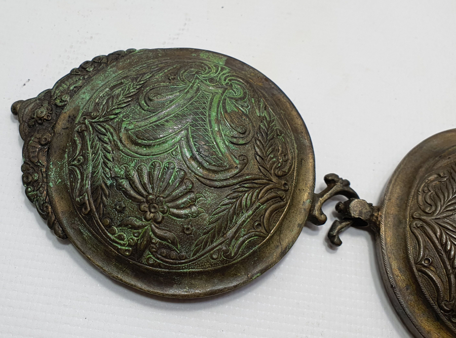 OSMANLI DÖNEMİ GÜMÜŞ GELİN KEMERİ TOKASI