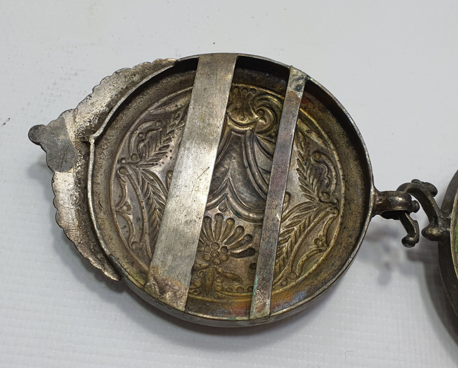 OSMANLI DÖNEMİ GÜMÜŞ GELİN KEMERİ TOKASI