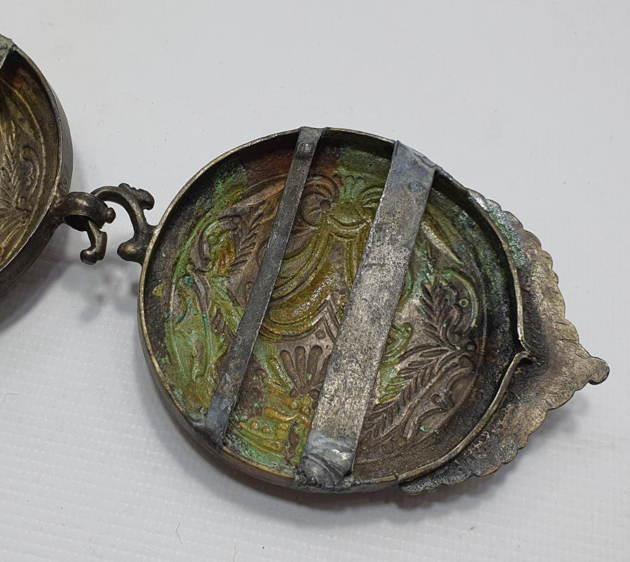 OSMANLI DÖNEMİ GÜMÜŞ GELİN KEMERİ TOKASI