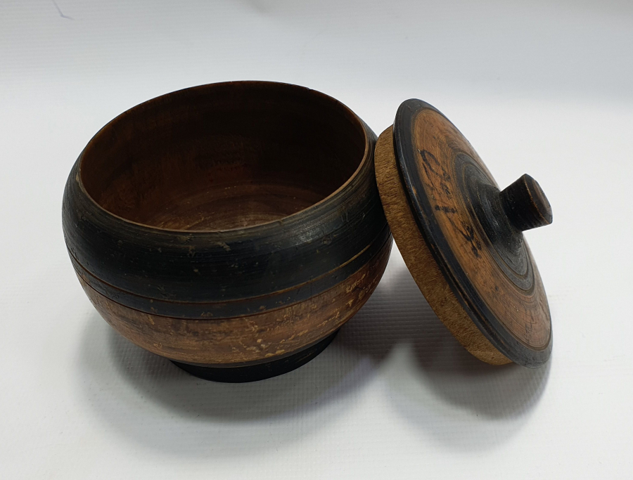 OSMANLI DÖNEMİ ÜZERİ YAZILI KAHVE KUTUSU