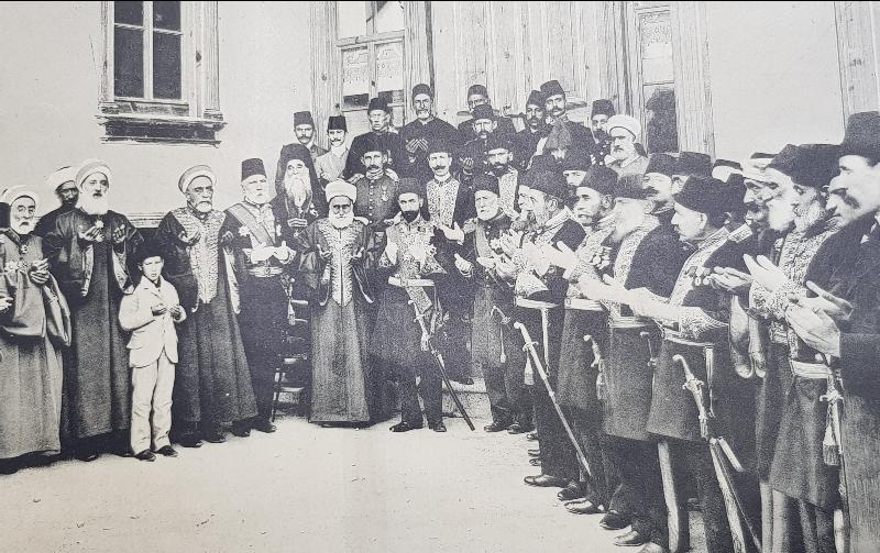 OSMANLI GRAVÜR: BURSA HAMİDİYE MEDRESEİ MUALLİMİYNİN RESMİ KÜŞADI 