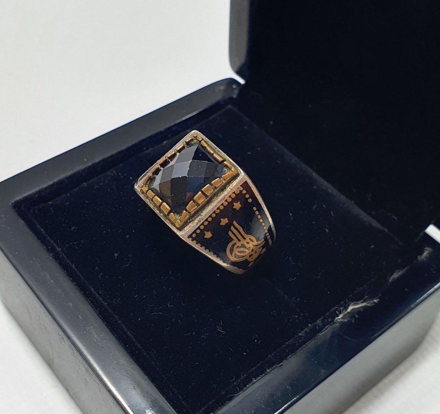 SAVATLI GÜMÜŞ ERKEK YÜZÜĞÜ